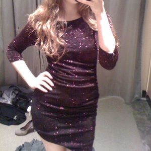 Alice + Olivia Mini Sparkly Dress